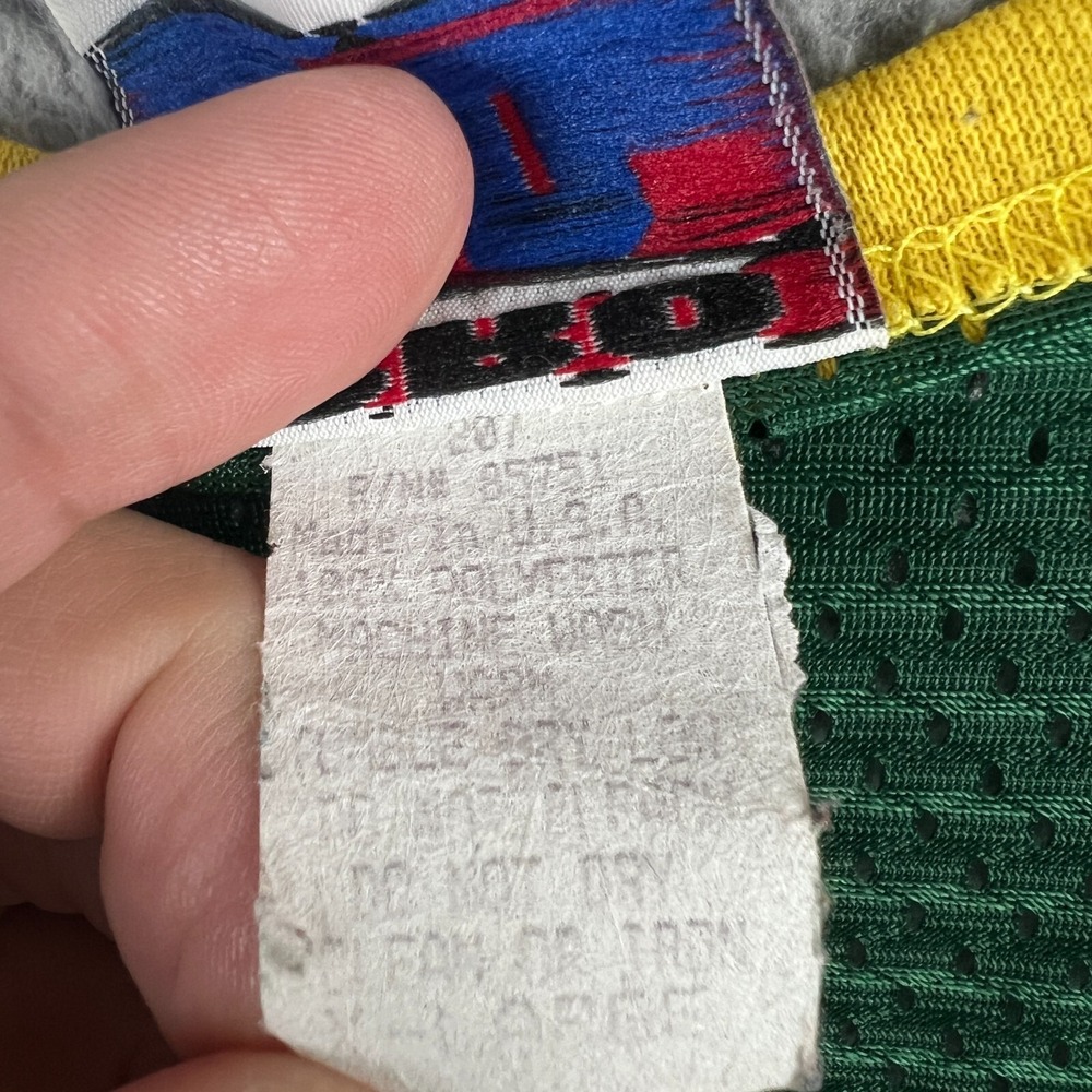 Vintage Pro I.D. Robert Brooks #87 Jersey Tank Top Mesh USA Mens XL Packers - Picture 10 of 12